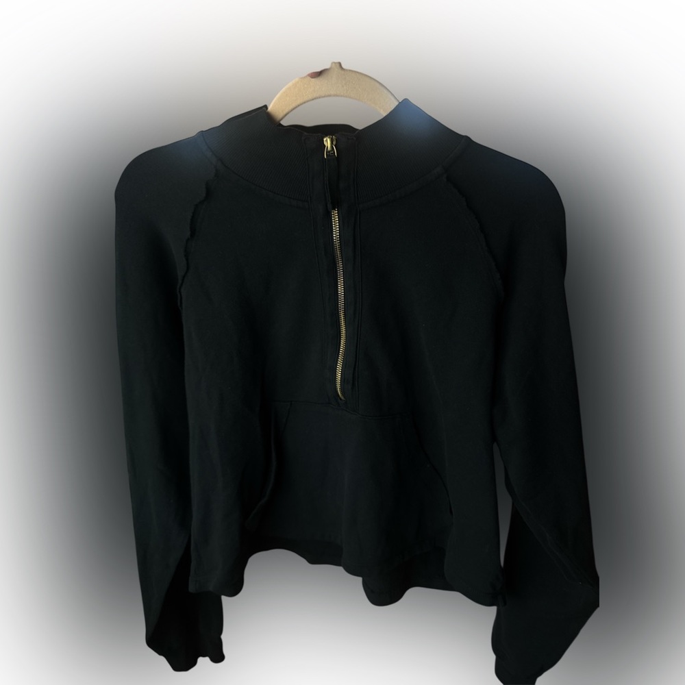Z Supply On the Run Half Zip Sweatshirt - Picture 4 of 6